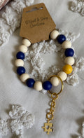 Anchor Line Wristlet Keychain