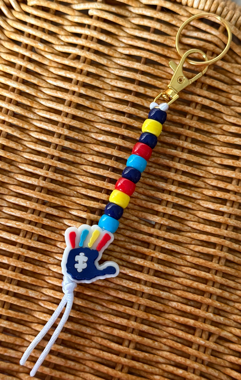 Autism Hand Keychain