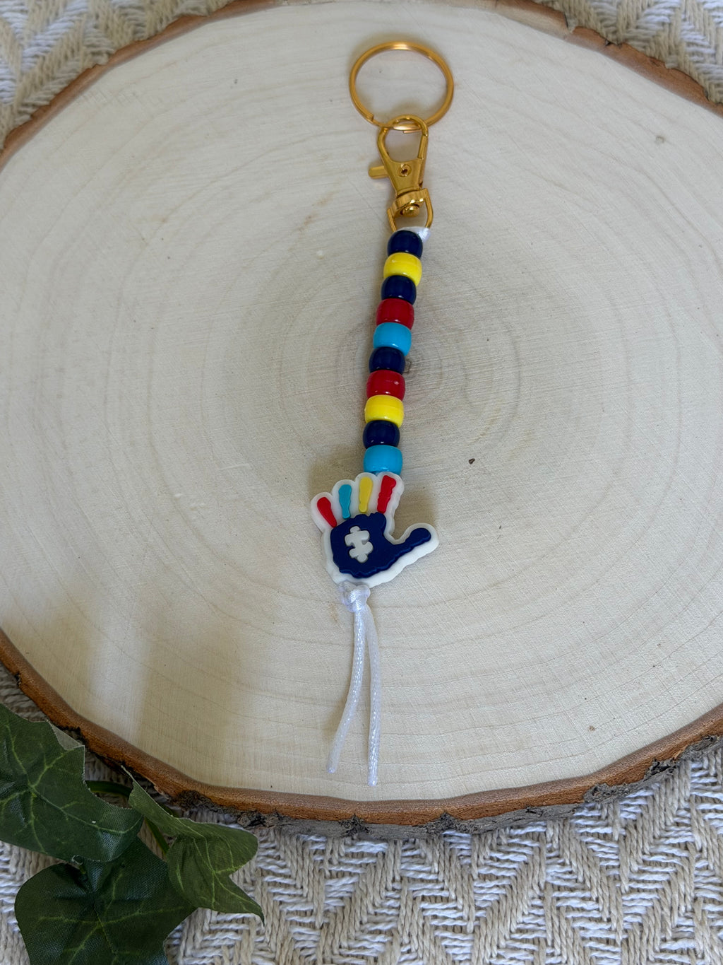 Autism Hand Keychain