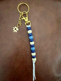 Cornerstone Line | Handmade Beaded Keychain