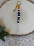 Cornerstone Line | Handmade Beaded Keychain