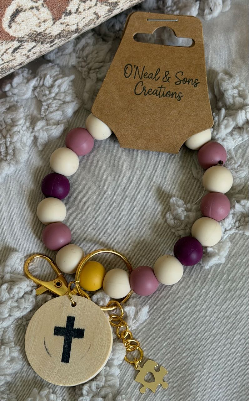 Grace Line Wristlet Keychain