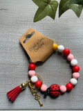 Ladybug Lane Wristlet Keychain