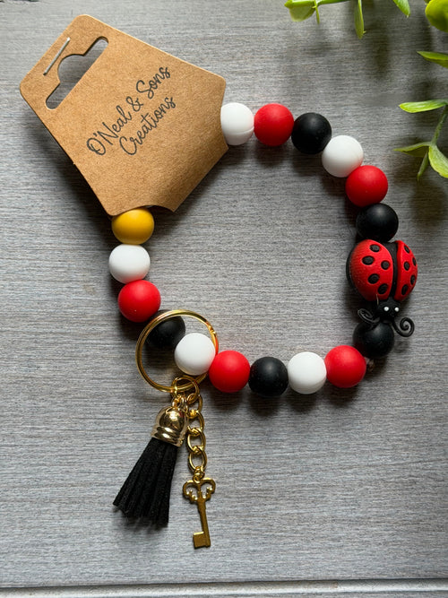Ladybug Lane Wristlet Keychain