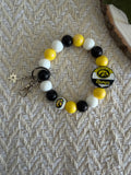 Iowa Hawkeyes Wristlet Keychain