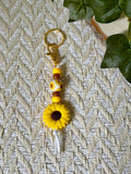 Golden Blooms Keychain