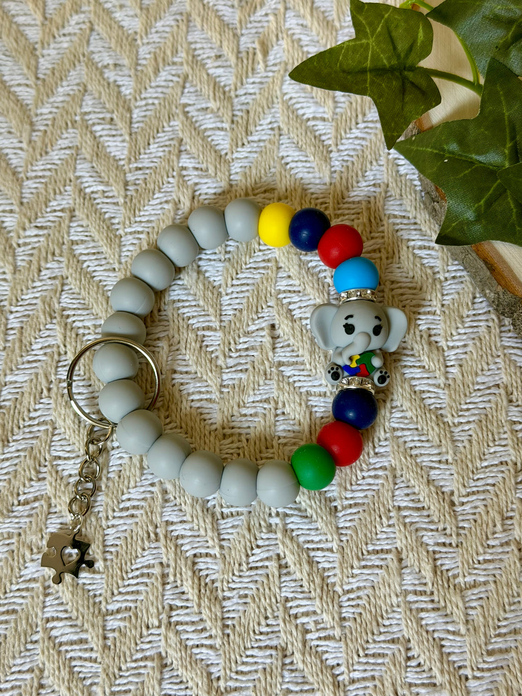 Ellie for Hope Wristlet Keychain