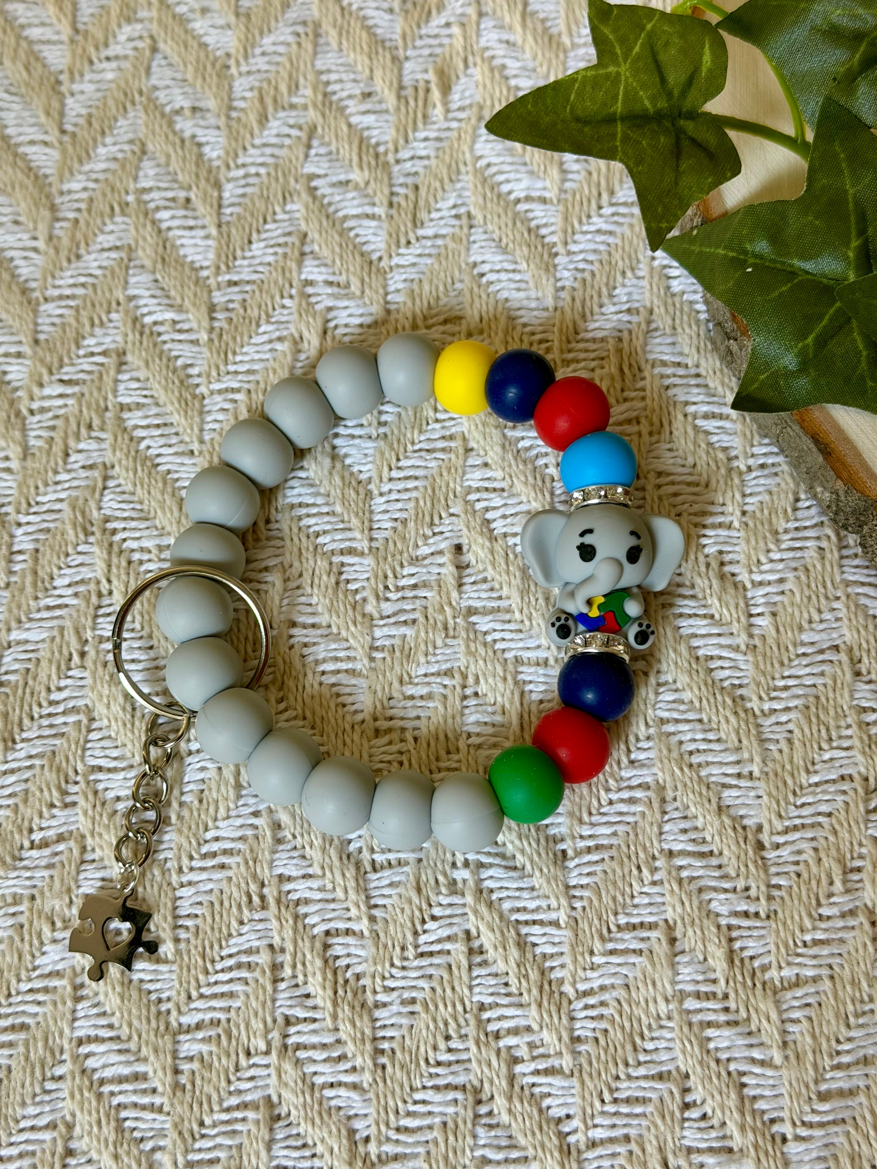 Ellie for Hope Wristlet Keychain
