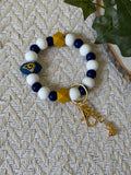 Los Angeles RAMS Wristlet Keychain