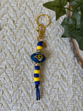 Los Angeles RAMS Football Keychains