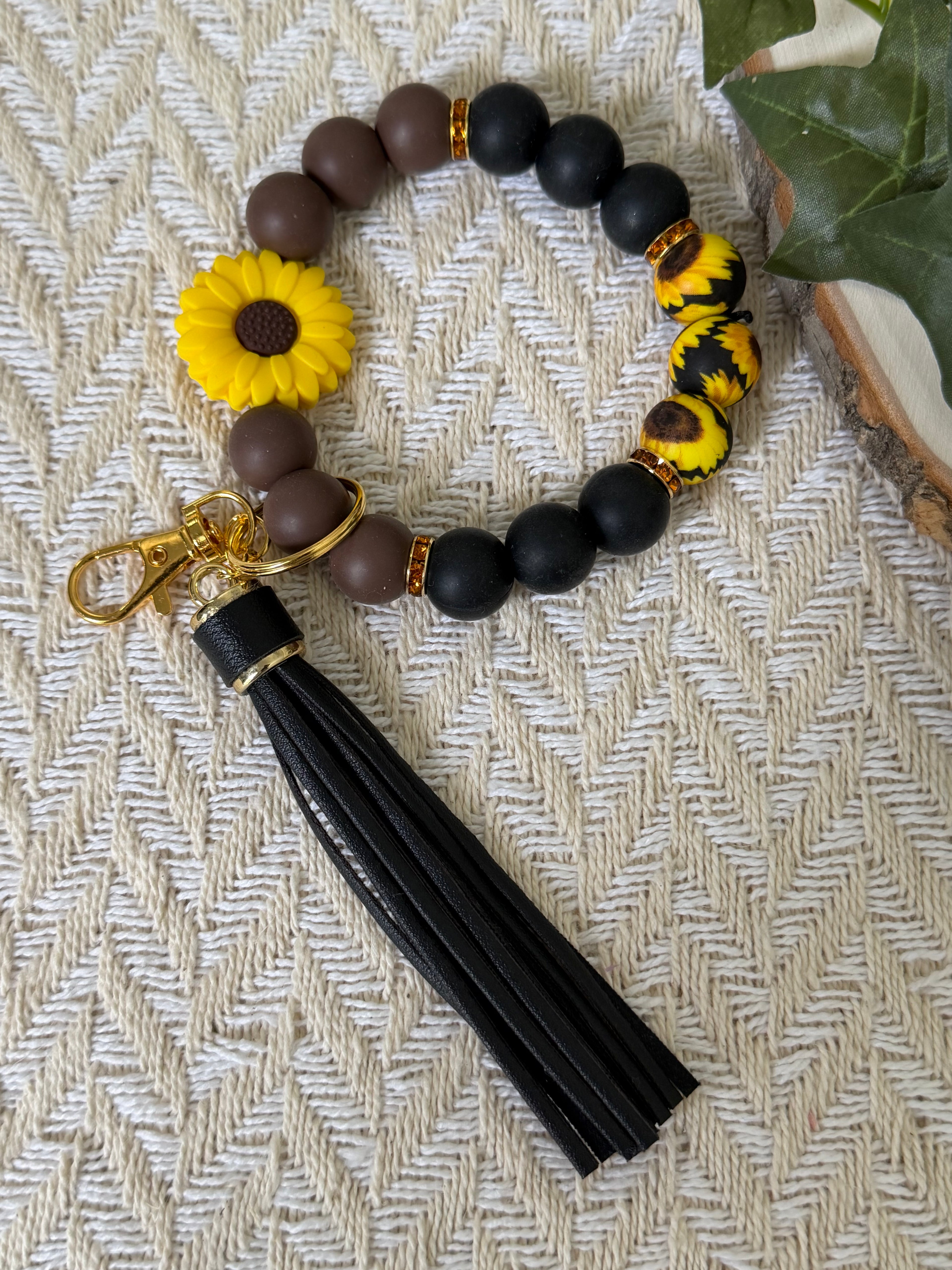 Late Summer Nights Wristlet Keychain