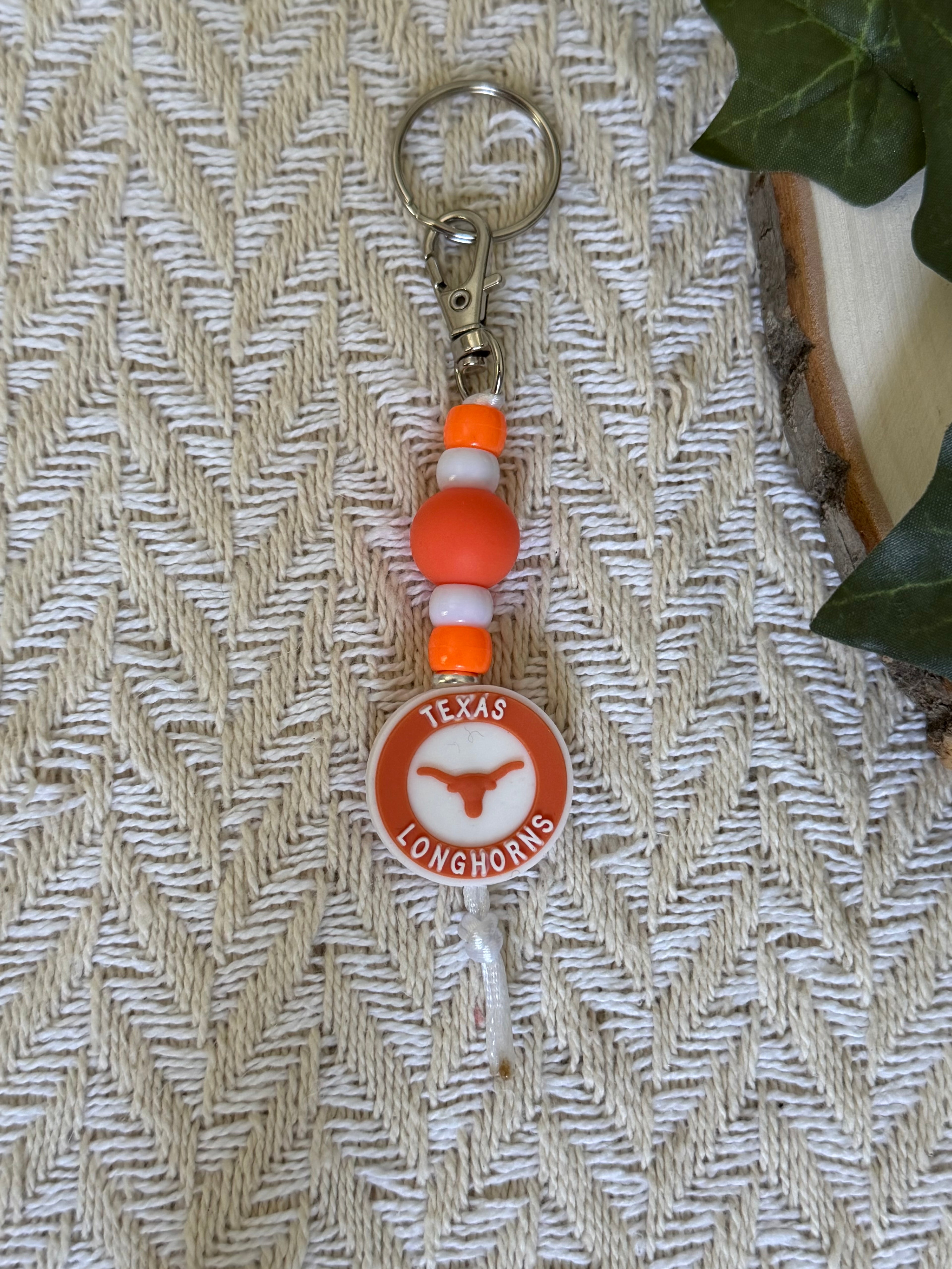 Texas Longhorns Keychain