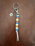 Stillwater Line | Handmade Beaded Keychain