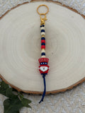 Uncle Sam Gnome Keychain